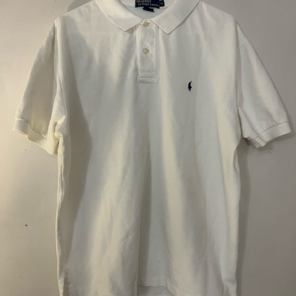 Ralph Lauren Classic White Polo Shirt